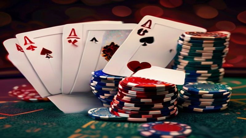 Minh hoạ poker Texas Hold'em